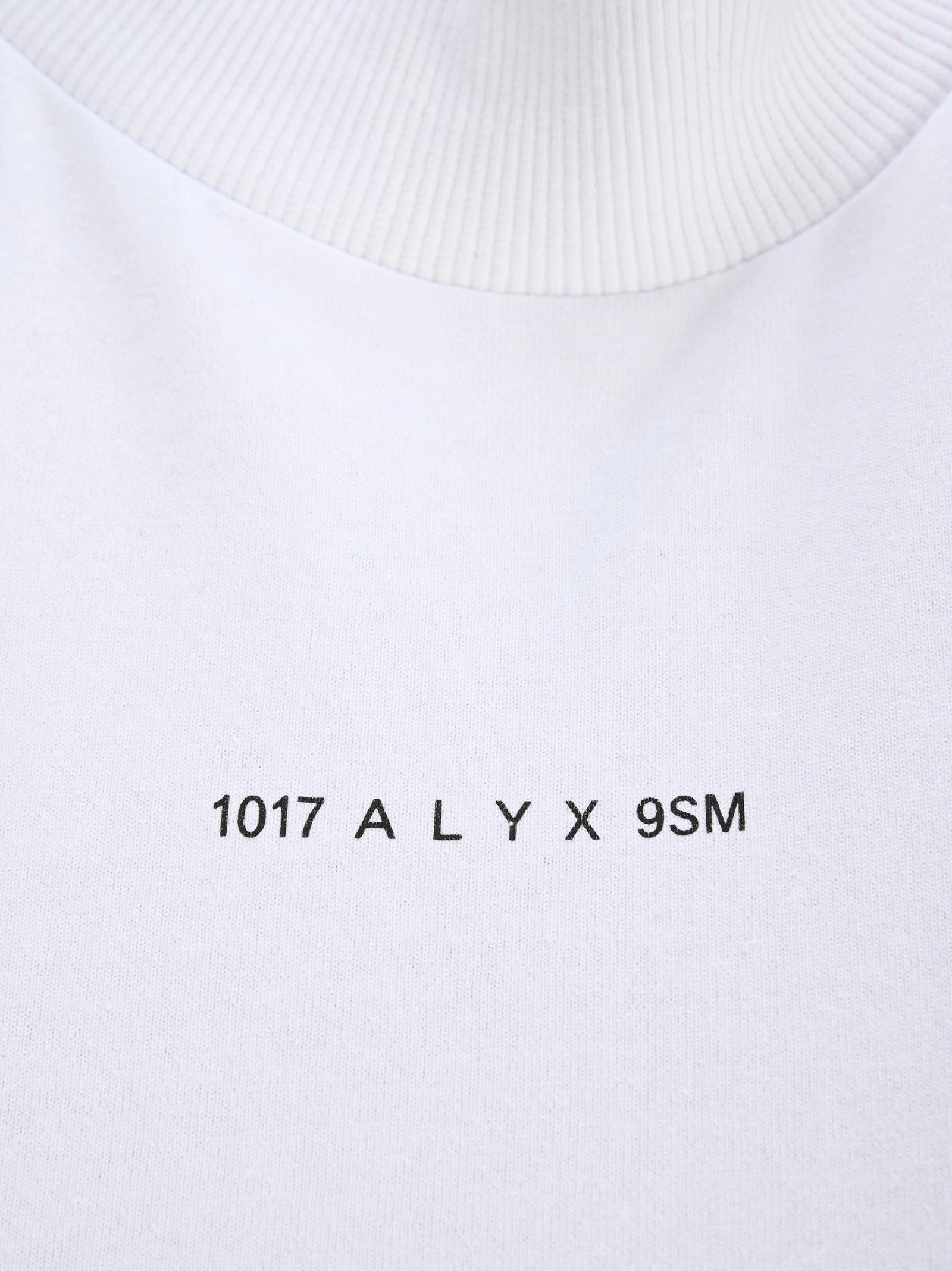 1017 ALYX 9SM Logo Print Mock Neck T-Shirt