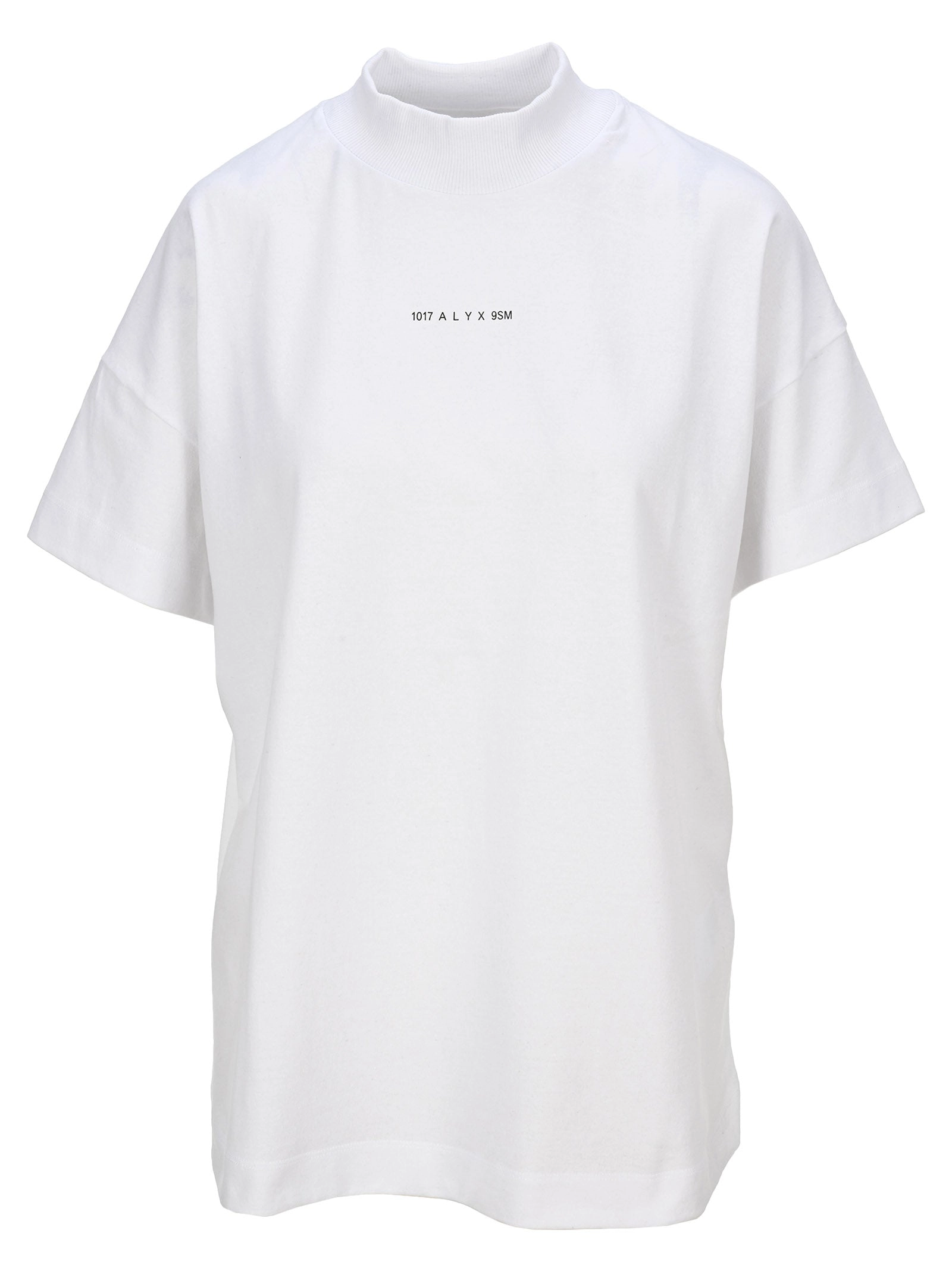 1017 ALYX 9SM Logo Print Mock Neck T-Shirt