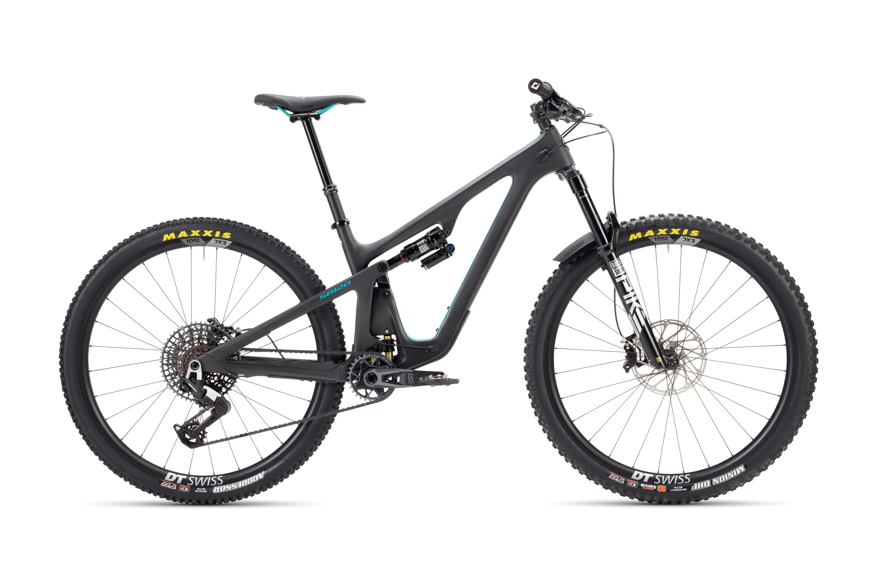 2025 Yeti SB120 Lunch Ride Turq Series 29" Complete Mountain Bike - LR T2 X0/E90 Transmission Build