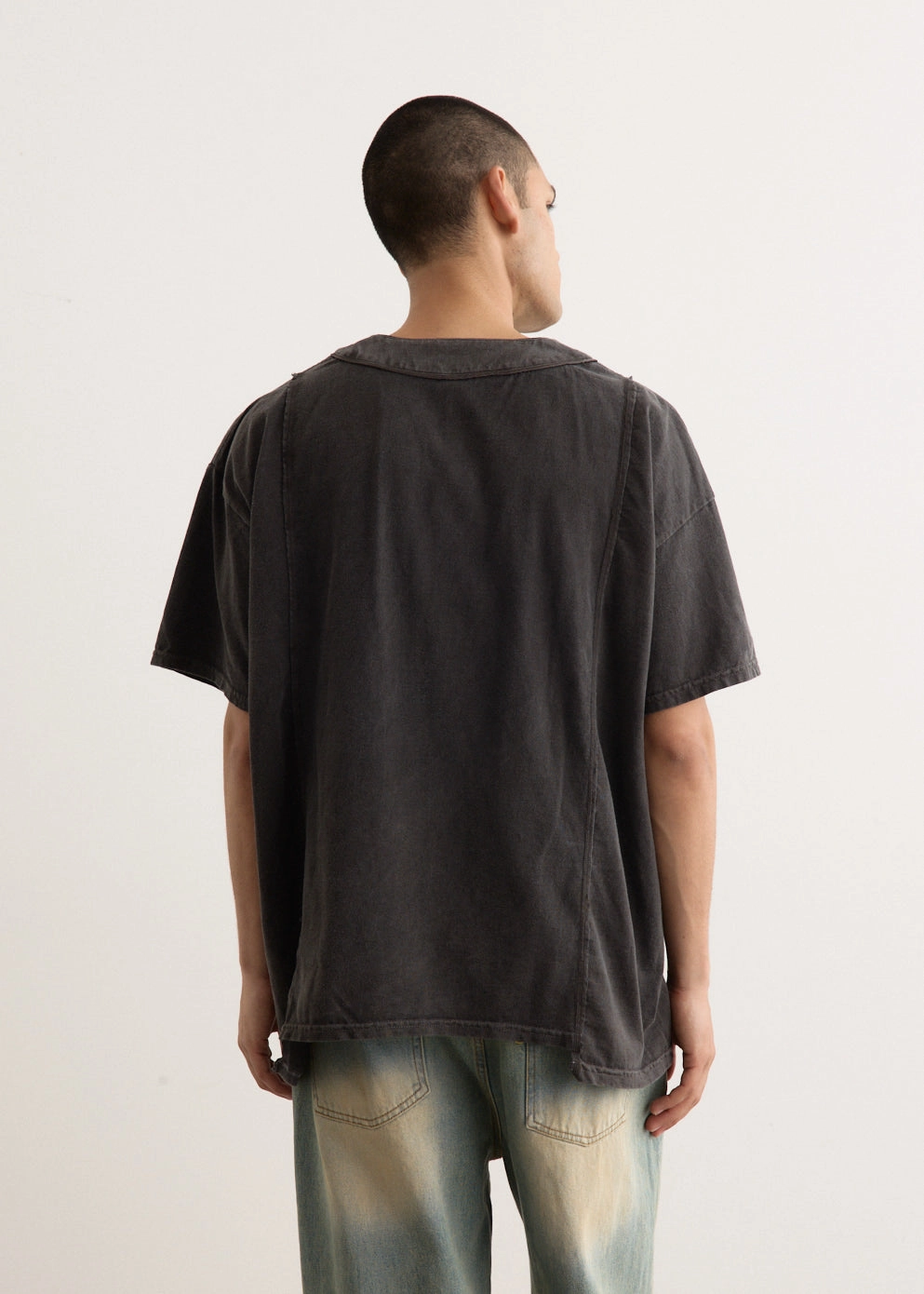 3 Cut Wide Baseball T-Shirt