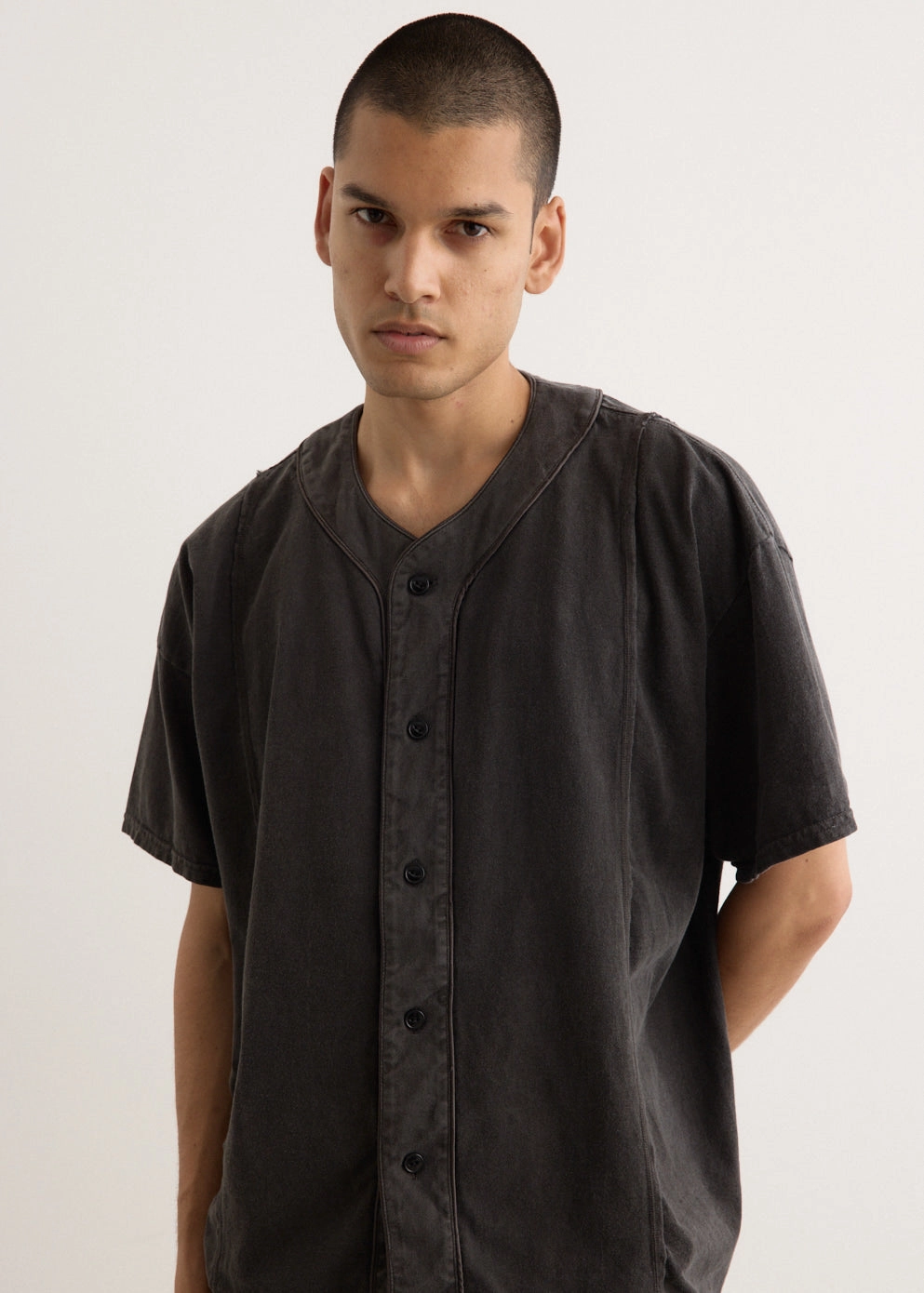 3 Cut Wide Baseball T-Shirt
