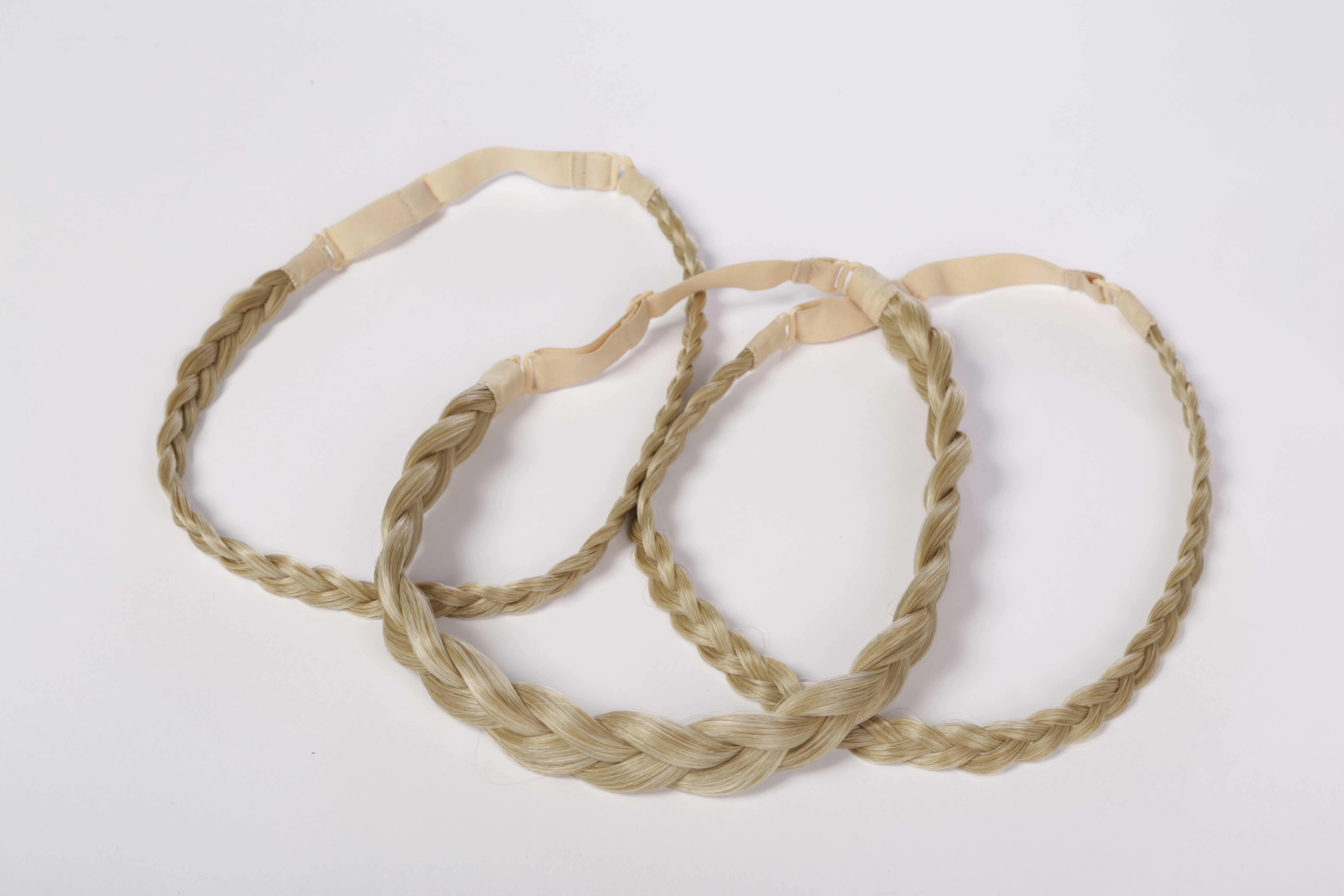 3pc Braid Band Kit Hairpiece by Hairdo | Ultra Thin Nape Adjusters (Hook/Loop Fastener)