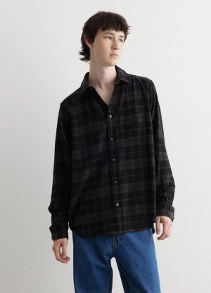 Algot Relaxed Wool Check Shirt