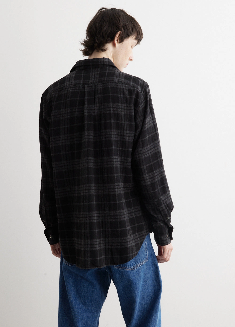 Algot Relaxed Wool Check Shirt