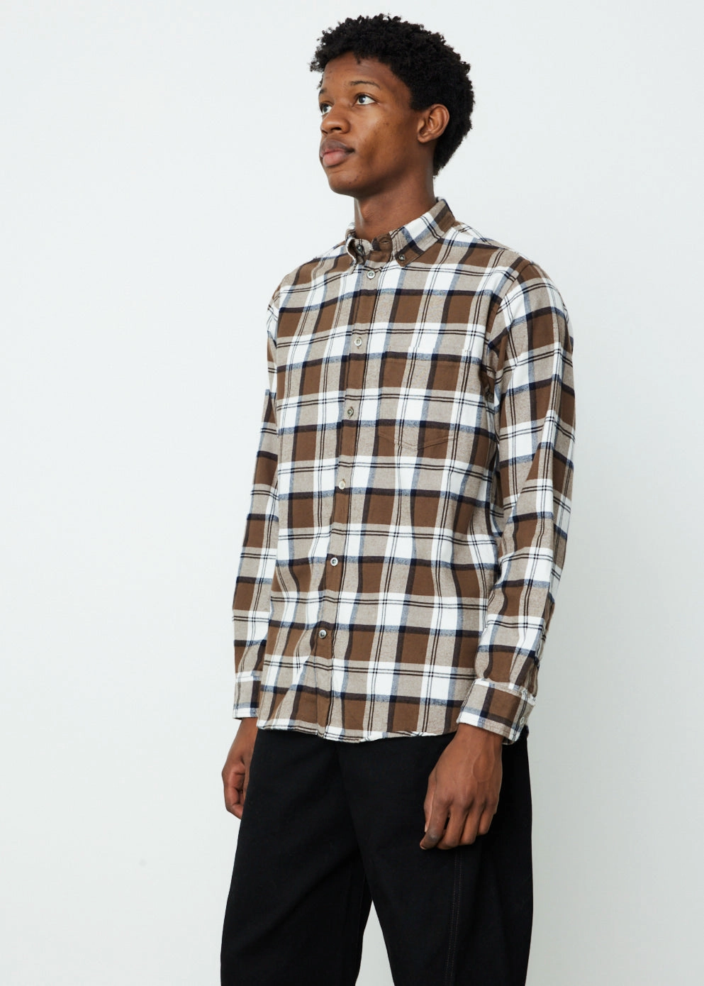 Anton Brushed Flannel Shirt