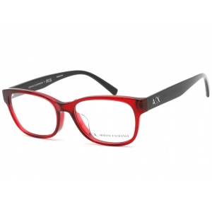 Armani Exchange Women's Eyeglasses - Clear Lens Full Rim Plastic Frame | AX3076F 8298