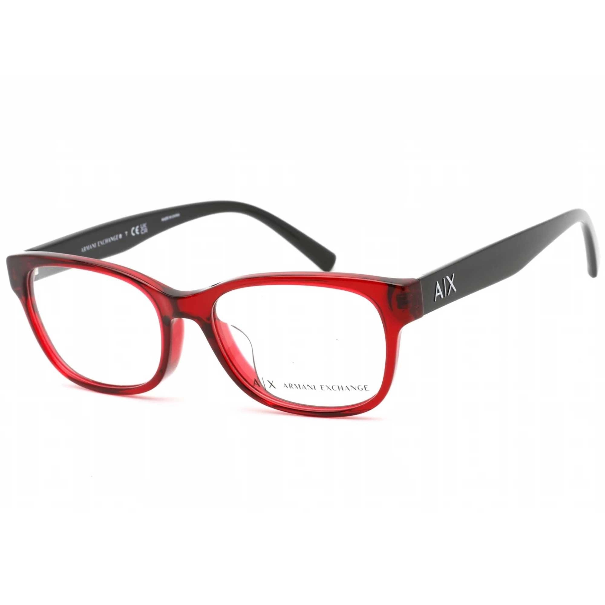 Armani Exchange Women's Eyeglasses - Clear Lens Full Rim Plastic Frame | AX3076F 8298