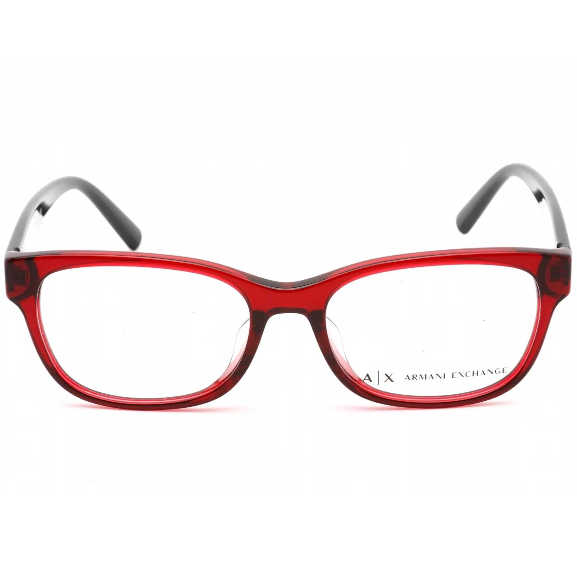 Armani Exchange Women's Eyeglasses - Clear Lens Full Rim Plastic Frame | AX3076F 8298