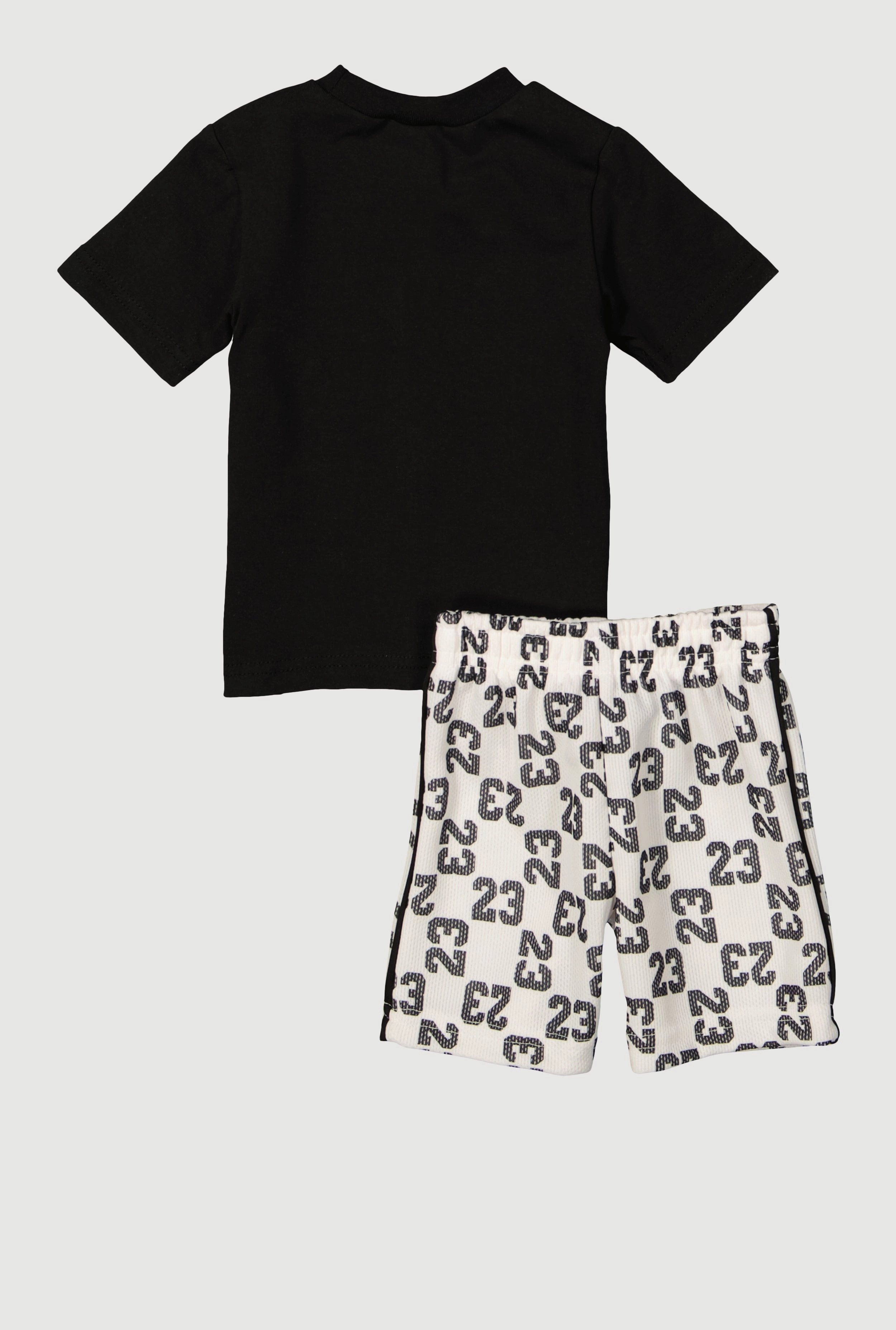 Baby Boys 0-9M 23 Sneaker Graphic Tee and Shorts