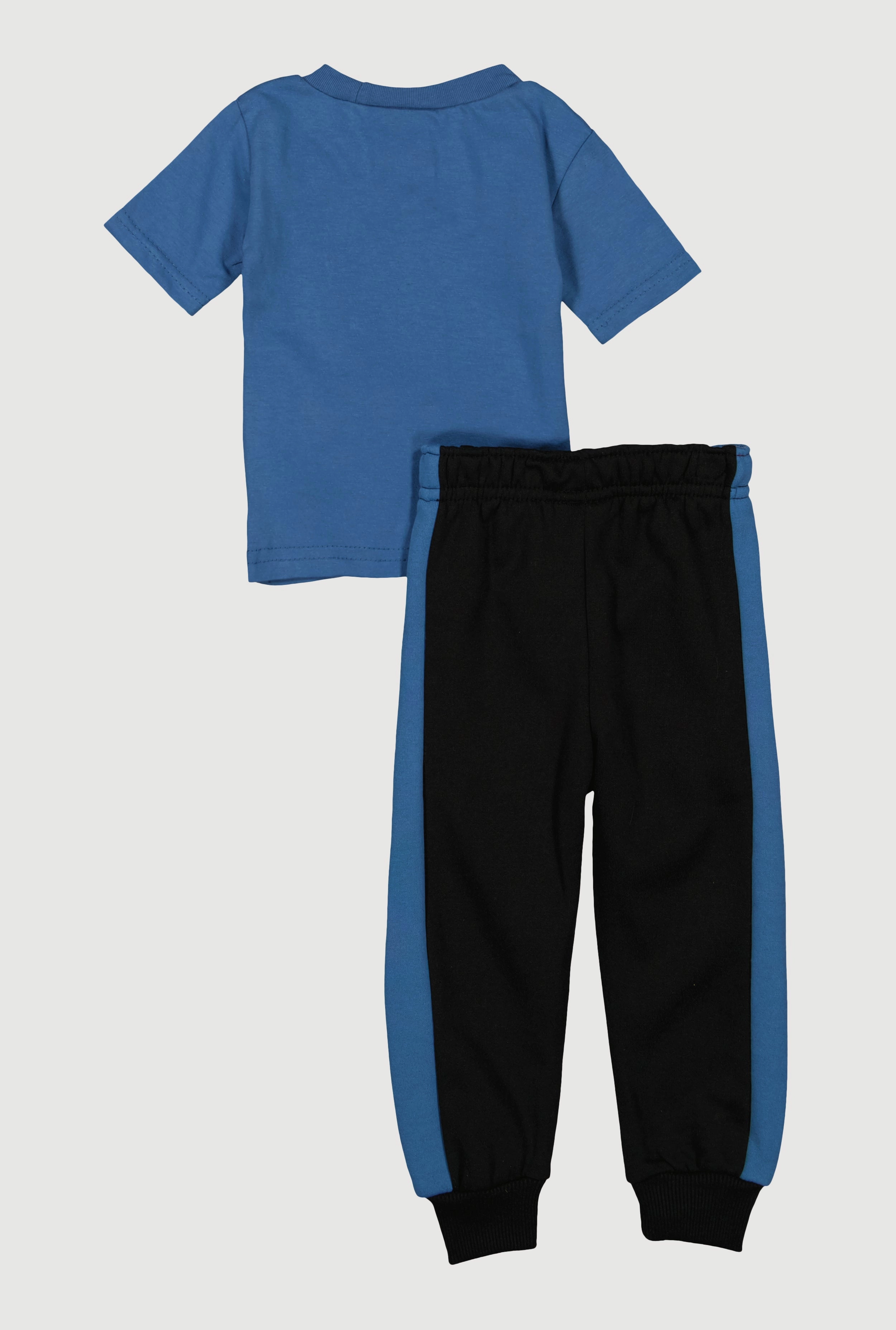 Baby Boys 0-9M Cool Vibe Graphic Tee and Joggers