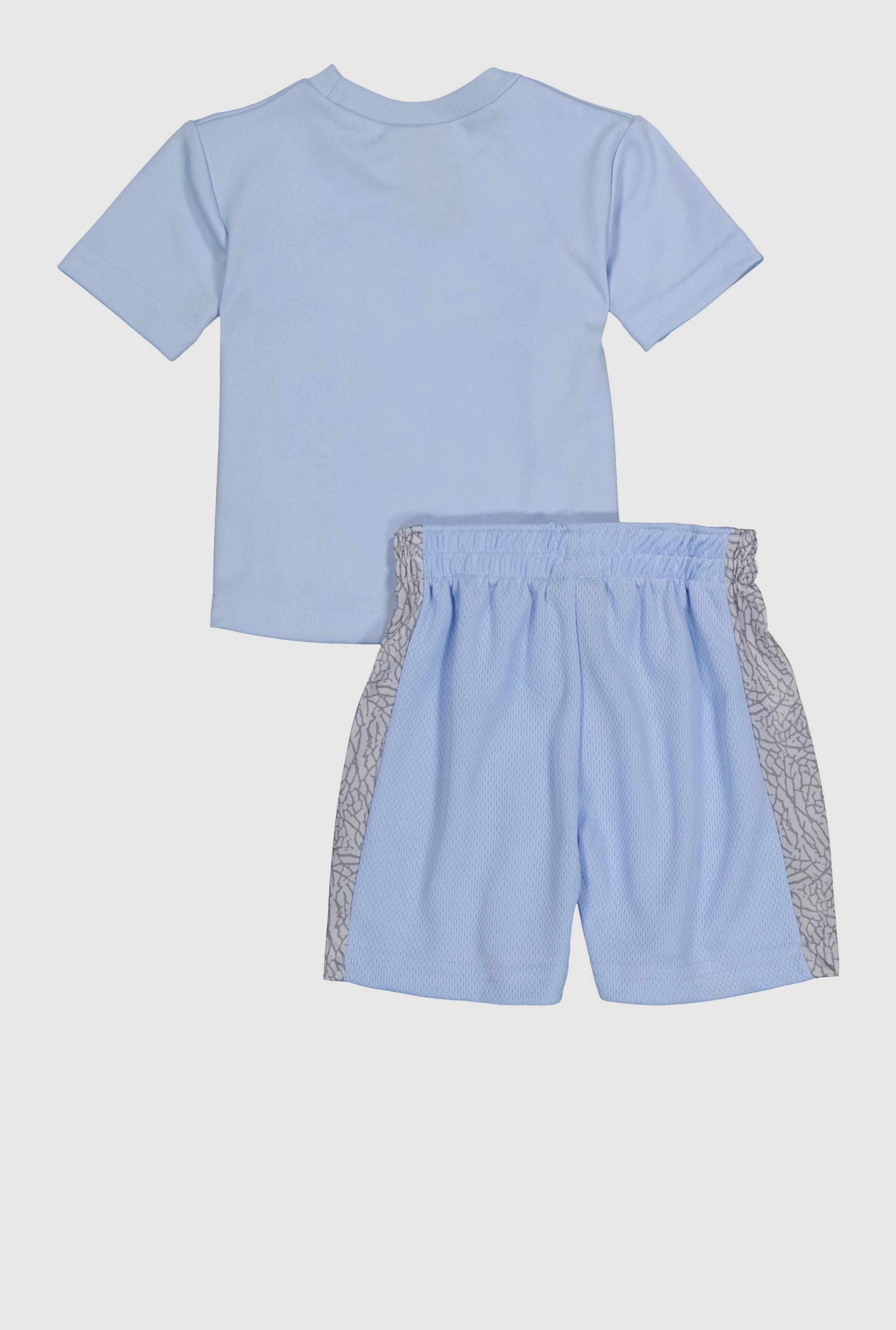 Baby Boys 12-24M All Season Champs Graphic Tee and Jersey Mesh Shorts