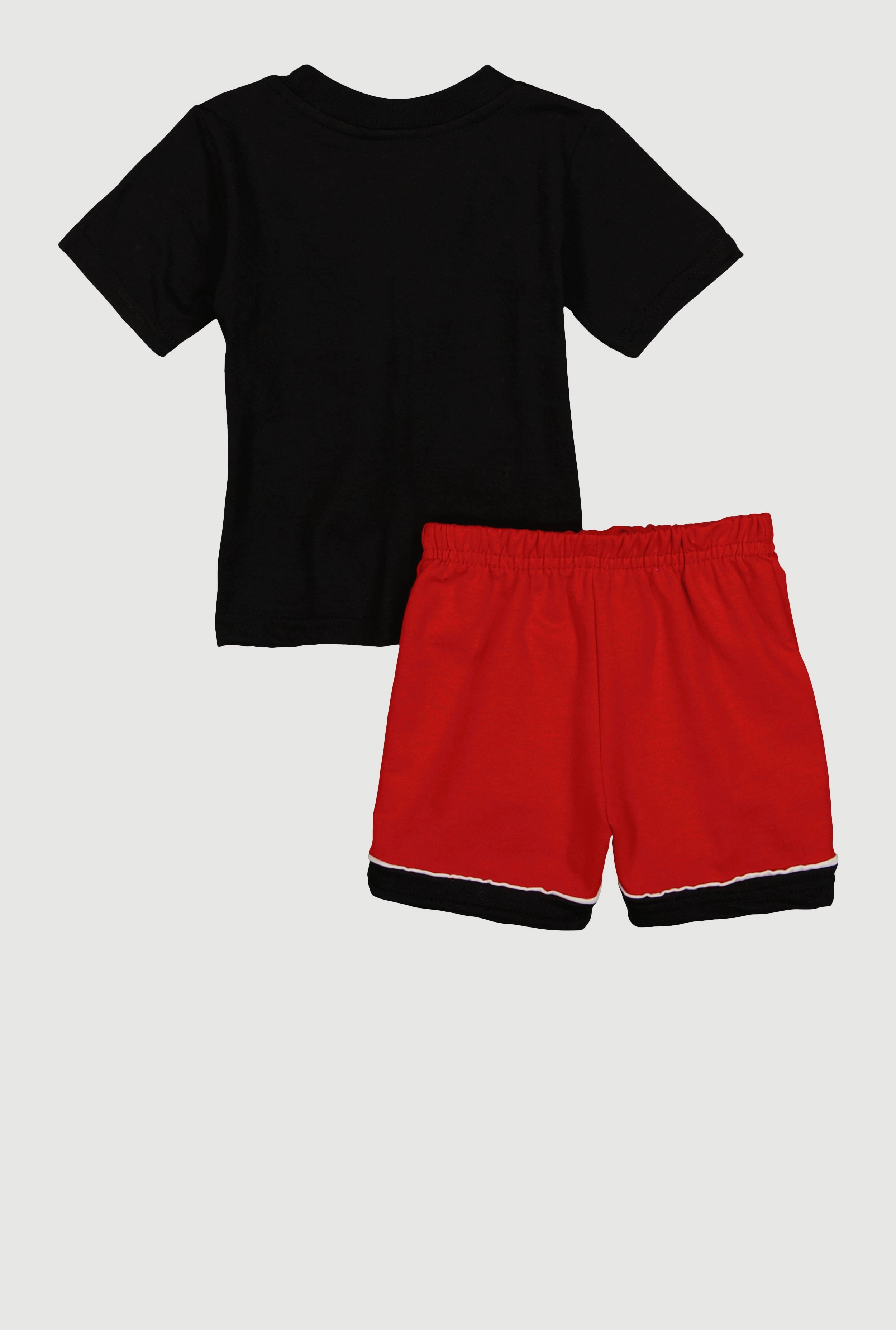 Baby Boys 12-24M Always Fly Graphic Tee and Shorts