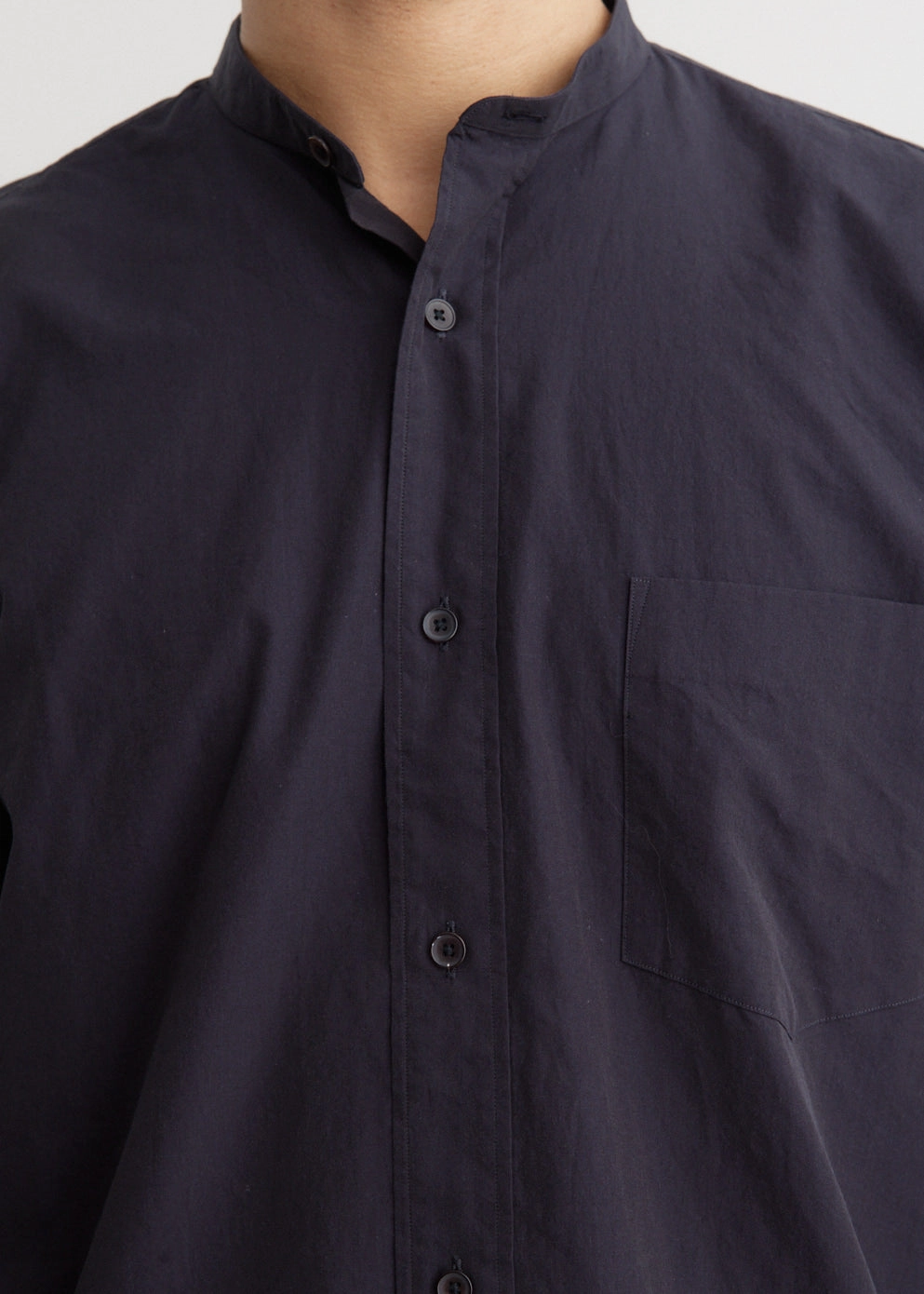 Band Collar Shirt