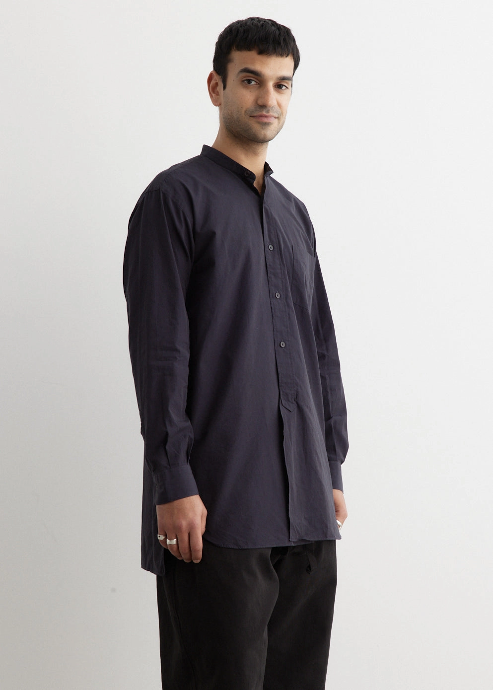 Band Collar Shirt