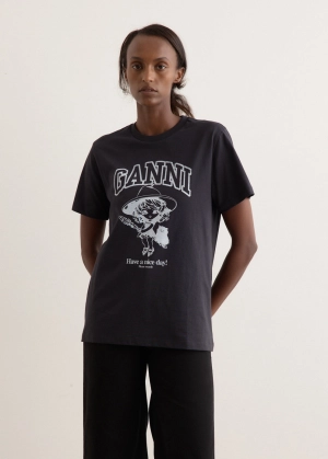 Basic Cotton Witch Relaxed T-Shirt