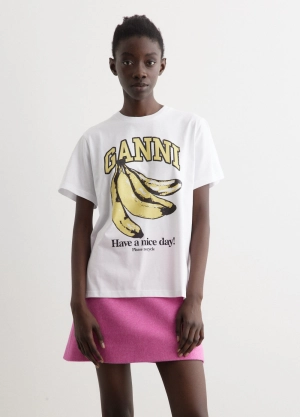 Basic Jersey Banana Relaxed T-Shirt