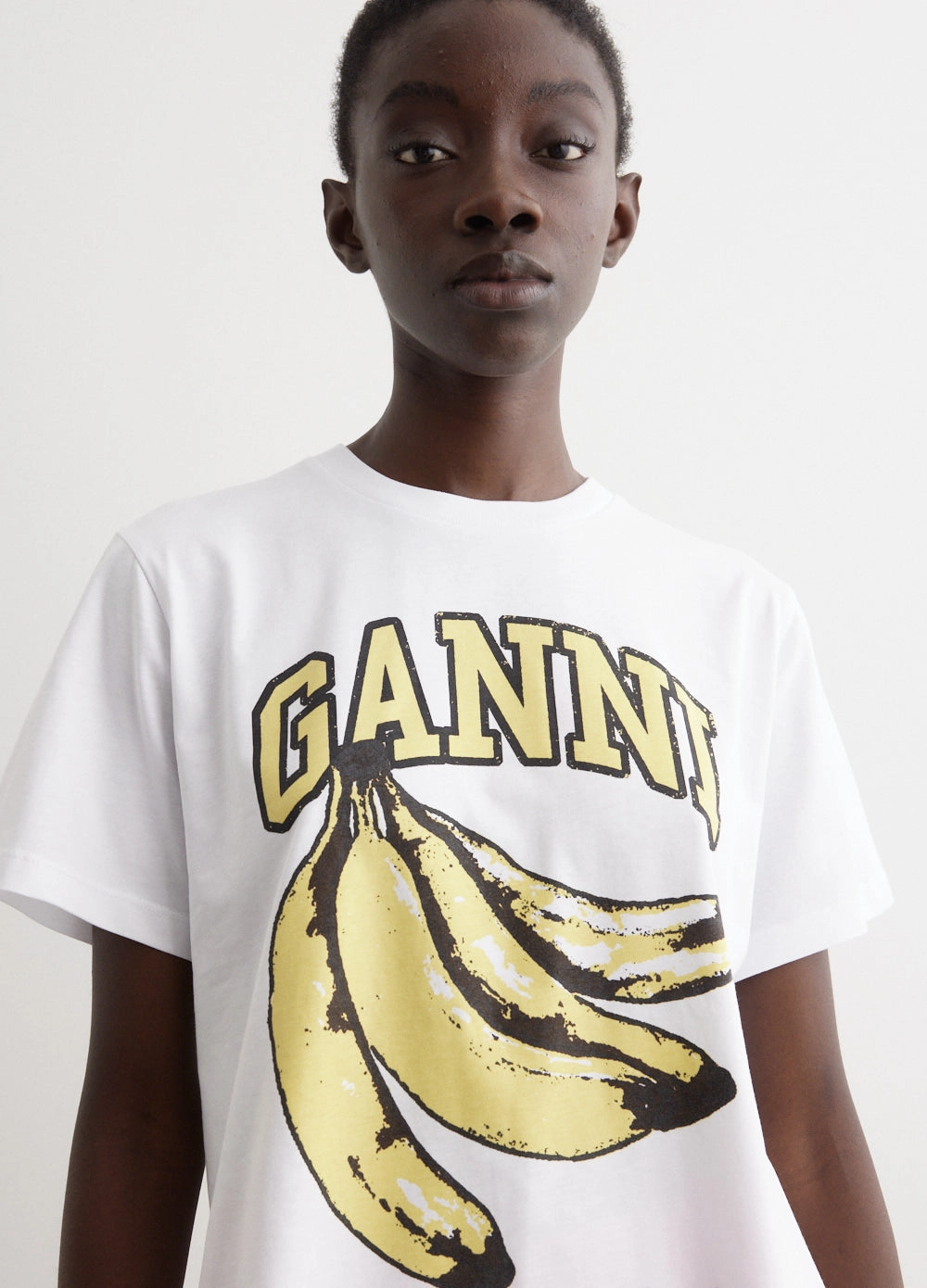 Basic Jersey Banana Relaxed T-Shirt
