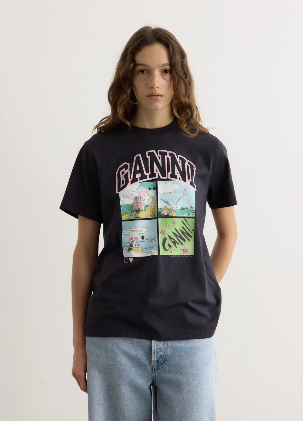 Basic Jersey BD Teddy Relaxed T-Shirt