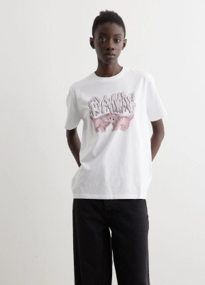 Basic Jersey Cats Relaxed T-Shirt