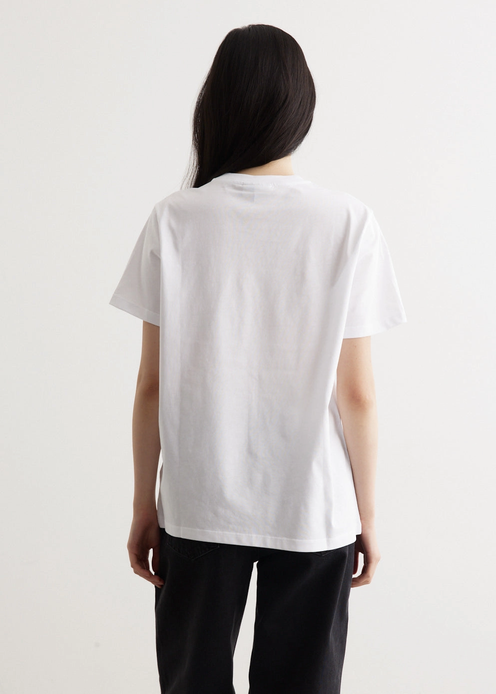 Basic Jersey Cherry Relaxed T-Shirt - OLD SKU, KEEP OFFLINE