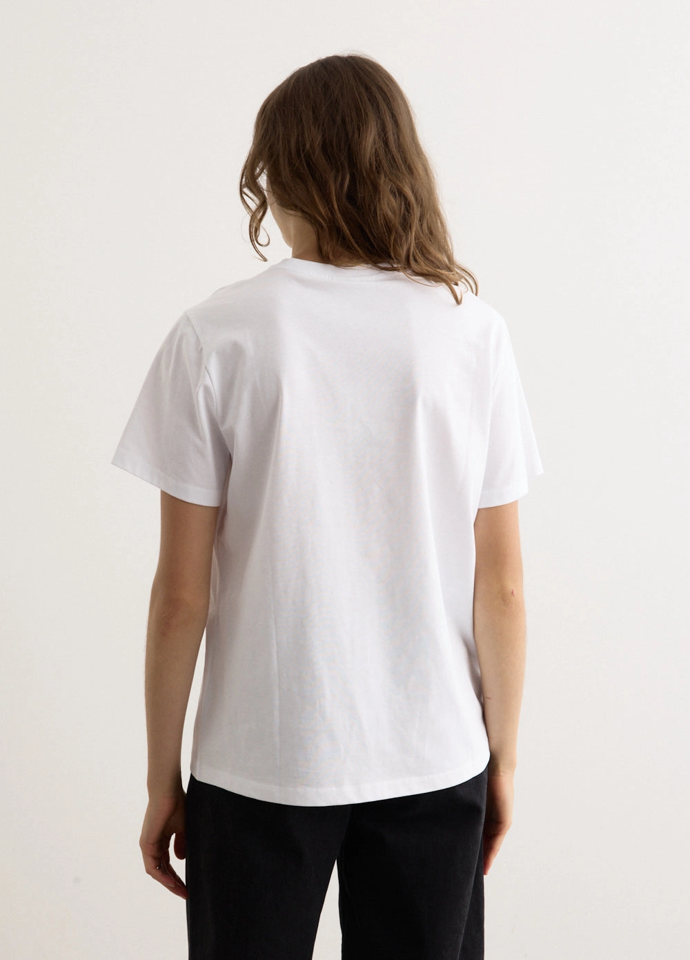 Basic Jersey Cherry Relaxed T-Shirt