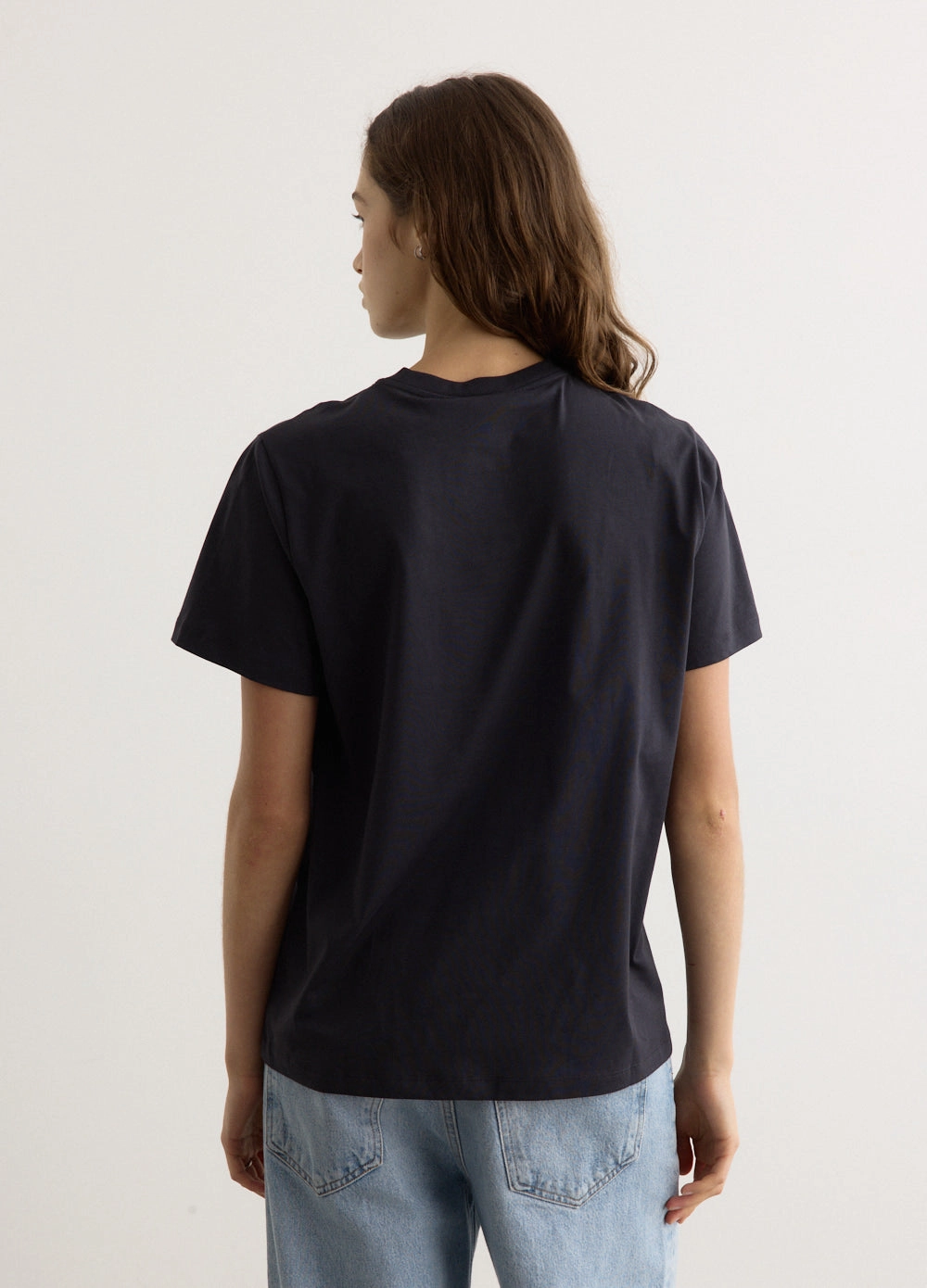 Basic Jersey Cherry Relaxed T-Shirt