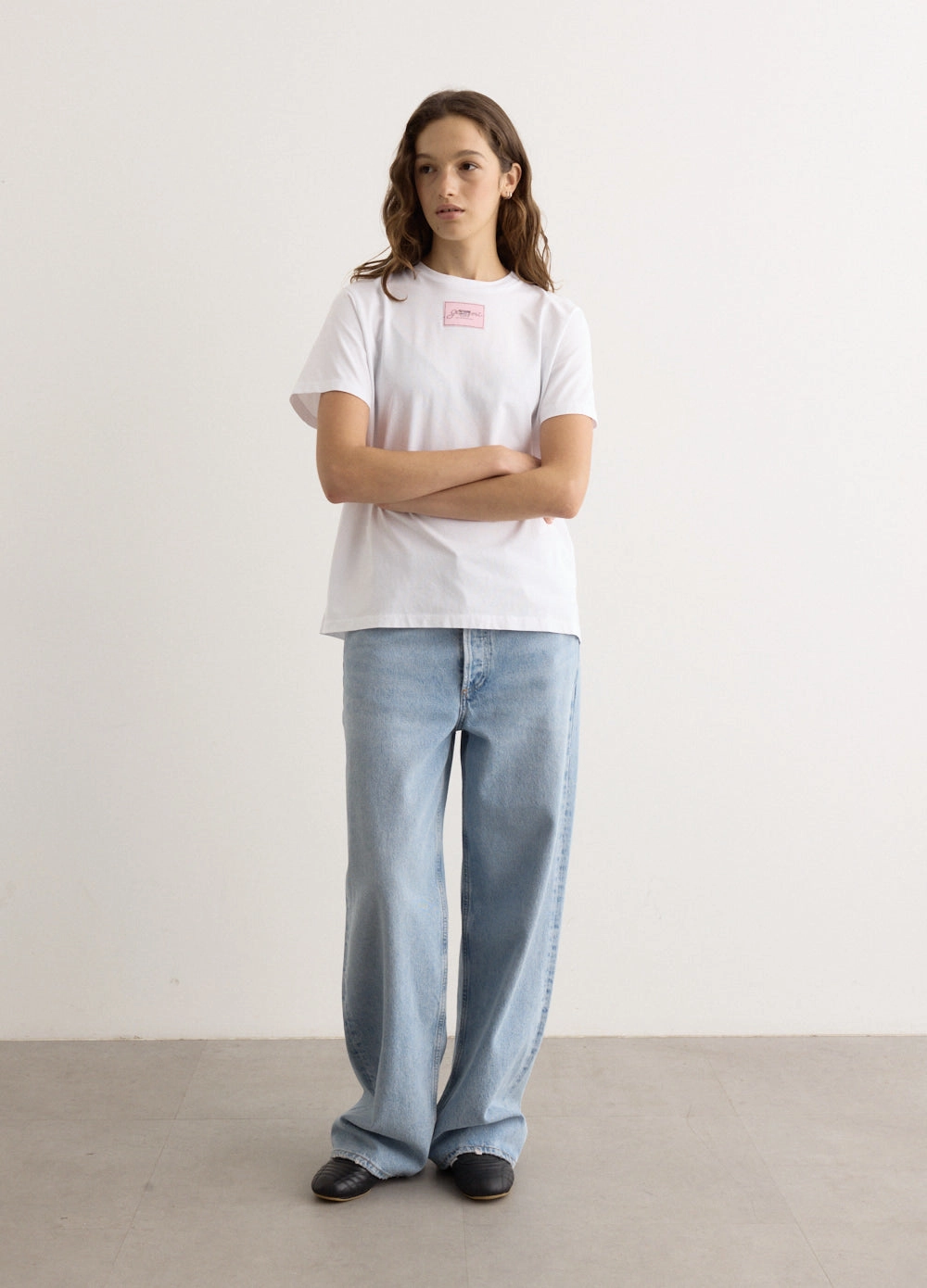 Basic Jersey Collage Relaxed T-Shirt