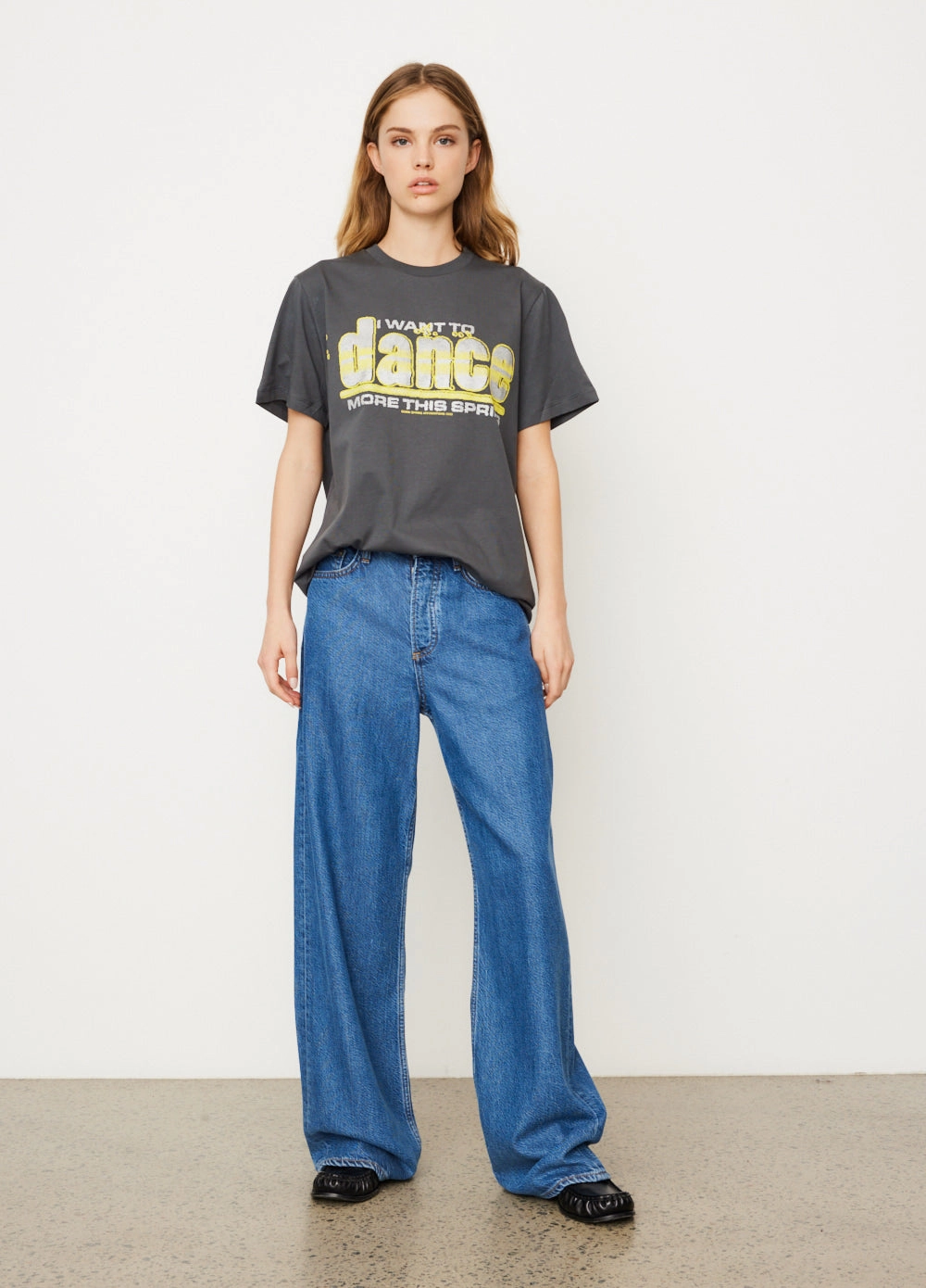 Basic Jersey Dance Relaxed T-Shirt