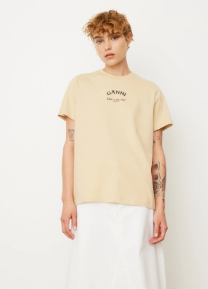 Basic Jersey GANNI T-Shirt