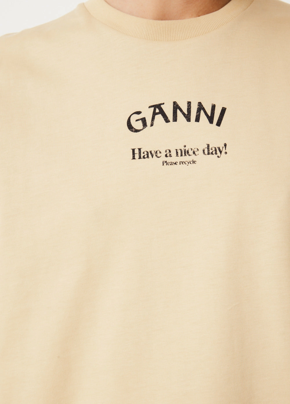 Basic Jersey GANNI T-Shirt