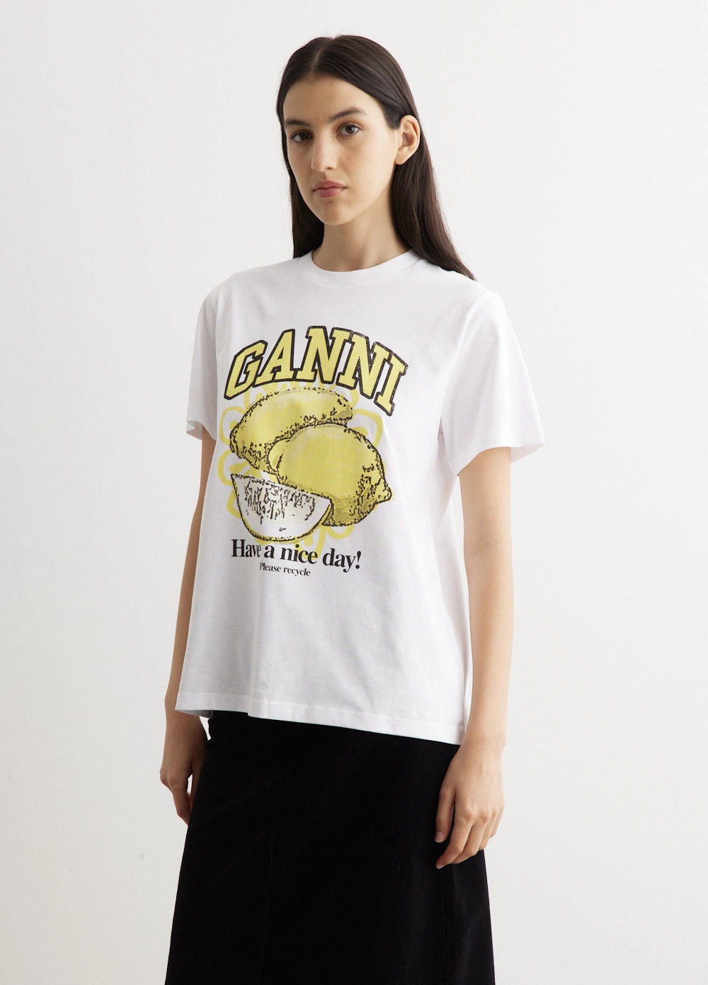 Basic Jersey Lemon T-Shirt