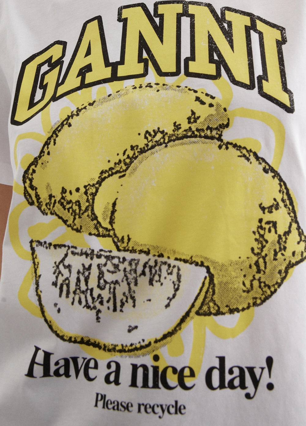 Basic Jersey Lemon T-Shirt
