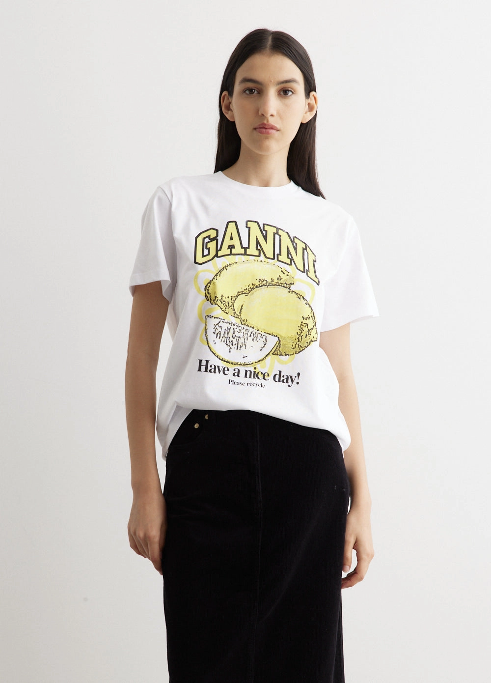 Basic Jersey Lemon T-Shirt