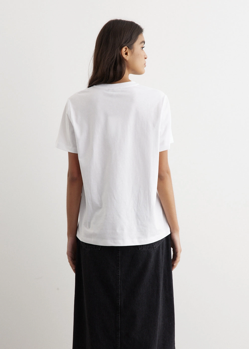 Basic Jersey Pink Bunny Relaxed T-Shirt