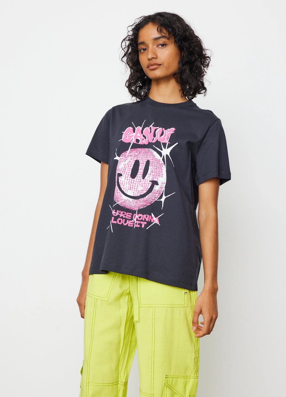 Basic Jersey Smiley T-Shirt