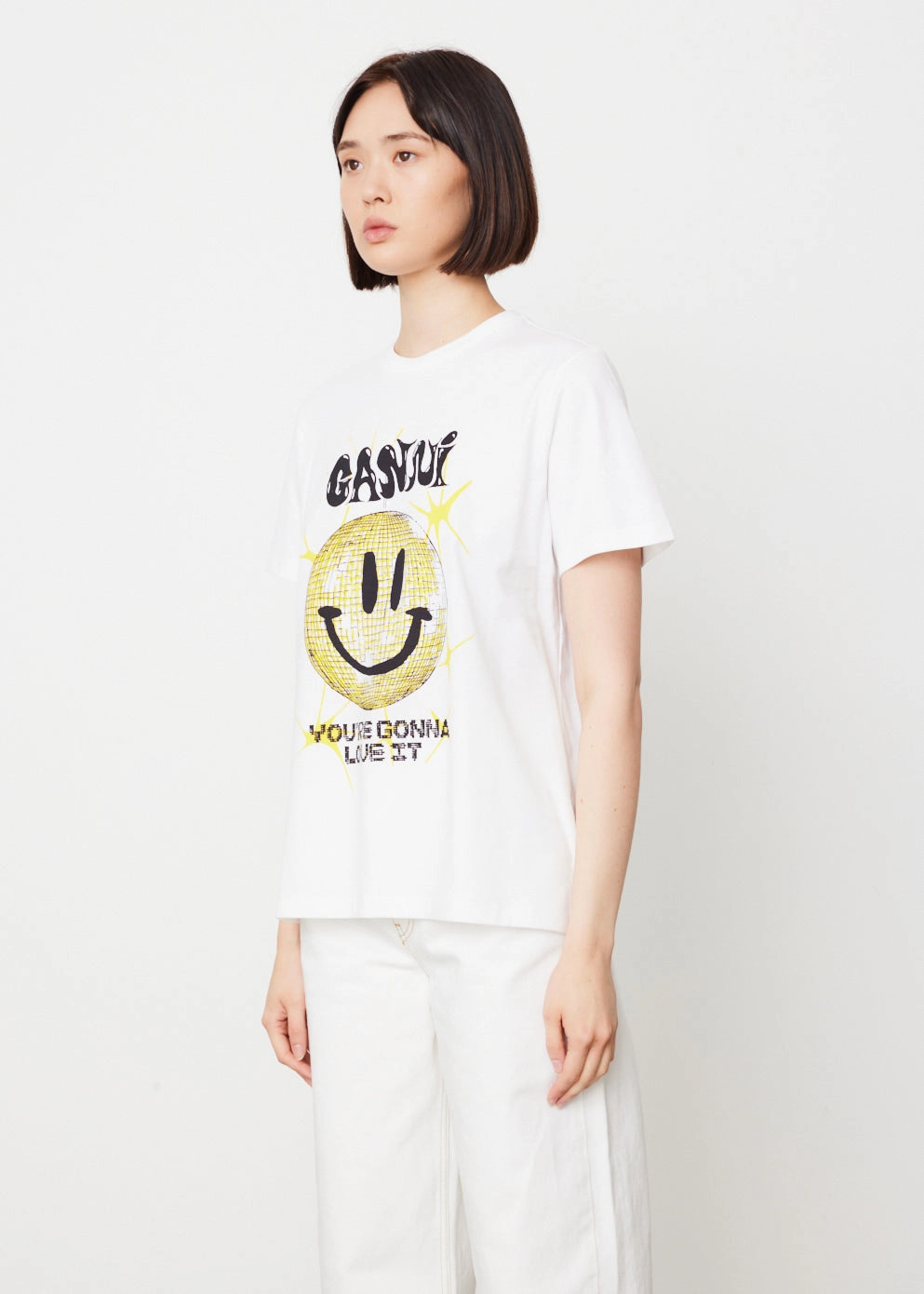 Basic Jersey Smiley T-Shirt