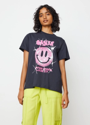 Basic Jersey Smiley T-Shirt
