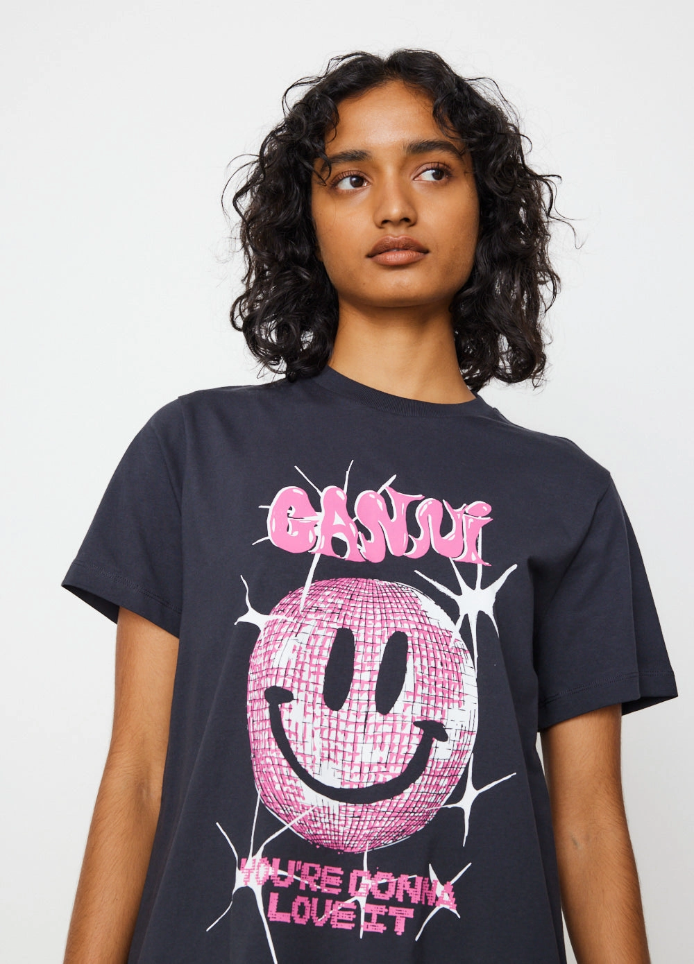 Basic Jersey Smiley T-Shirt