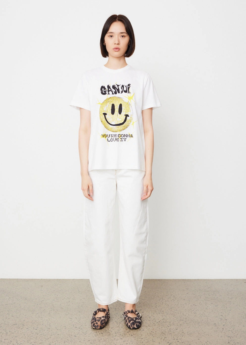 Basic Jersey Smiley T-Shirt