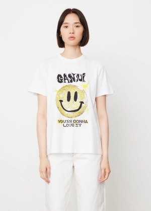 Basic Jersey Smiley T-Shirt