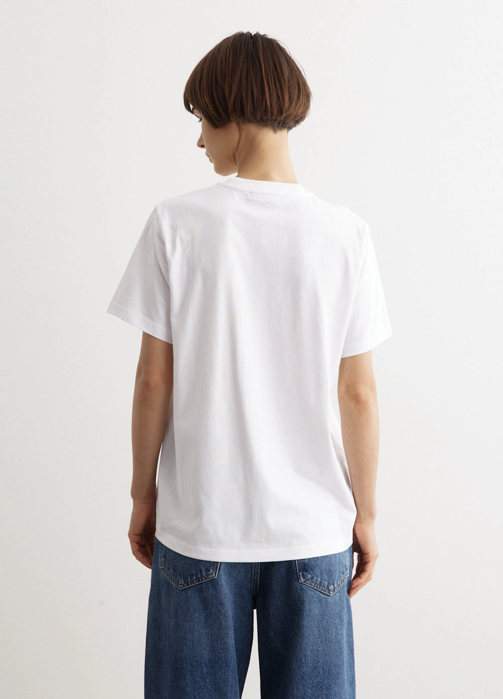 Basic Jersey Strawberry Relaxed T-Shirt