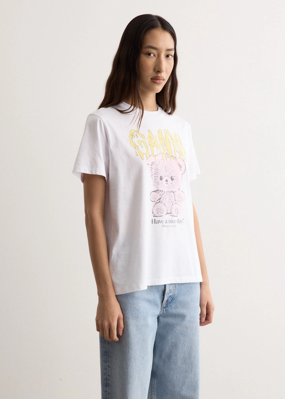 Basic Jersey Teddy Relaxed T-shirt