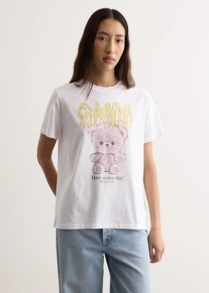 Basic Jersey Teddy Relaxed T-shirt