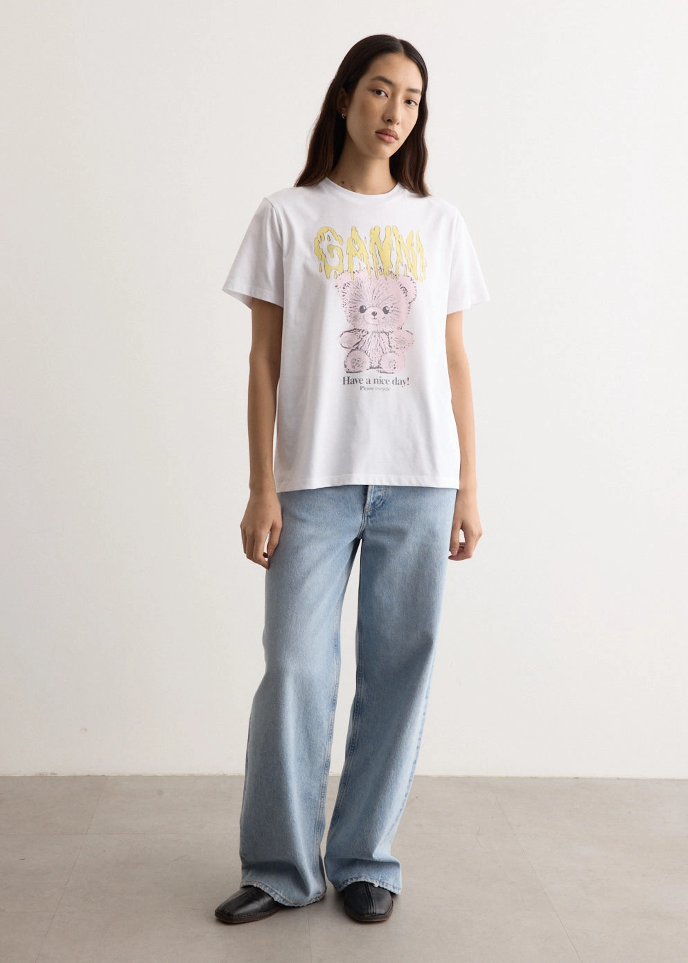Basic Jersey Teddy Relaxed T-shirt