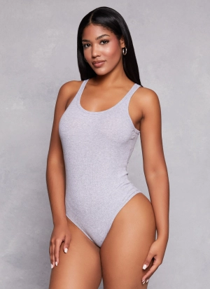 Basic Scoop Neck Tank Bodysuit