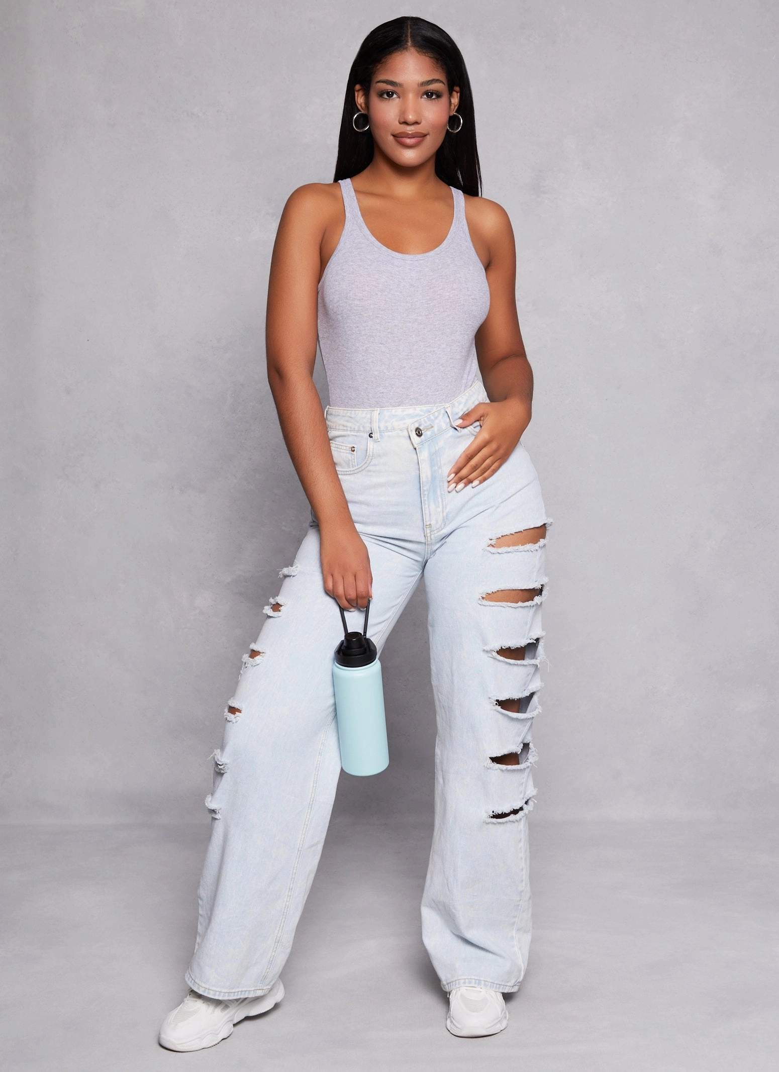 Basic Scoop Neck Tank Bodysuit