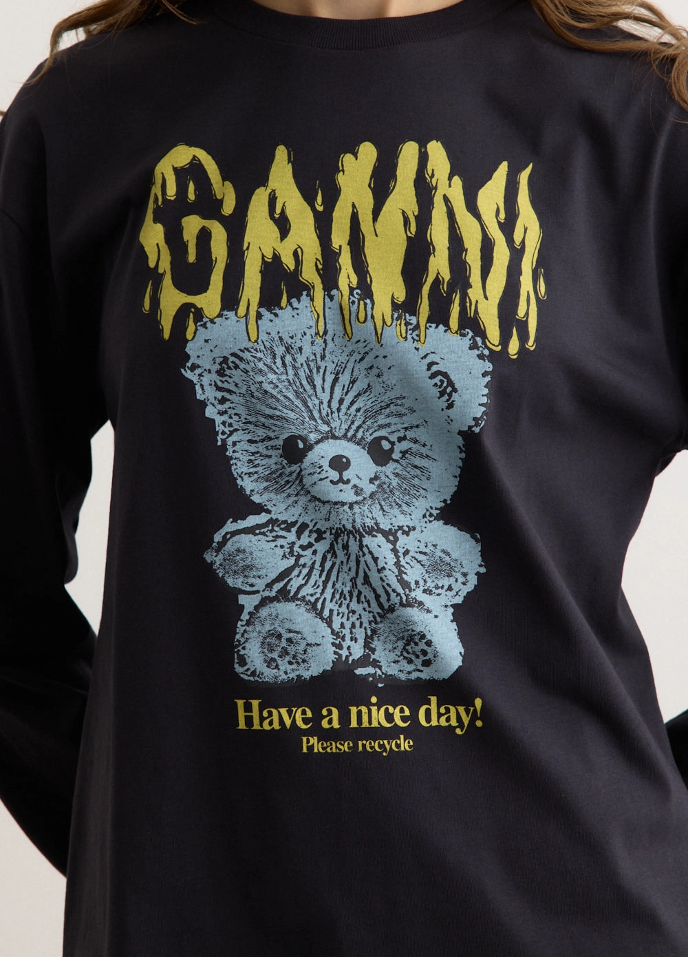 Basic Teddy Long Sleeve T-Shirt