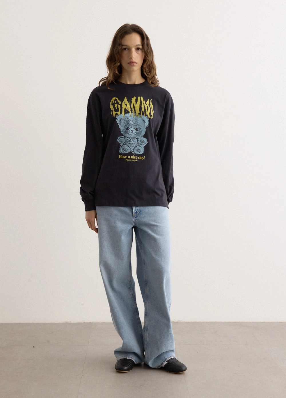 Basic Teddy Long Sleeve T-Shirt