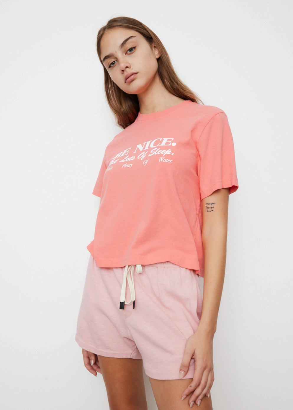 Be Nice Cropped T-Shirt