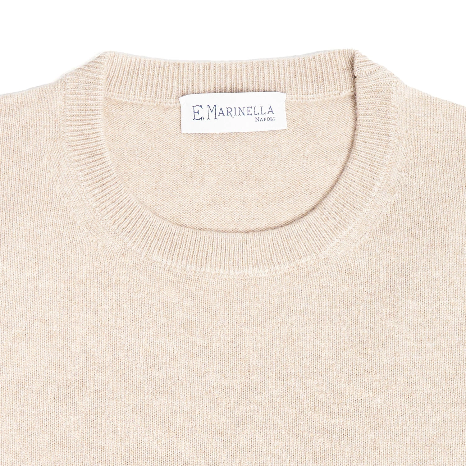 BEIGE CREWNECK SWEATER